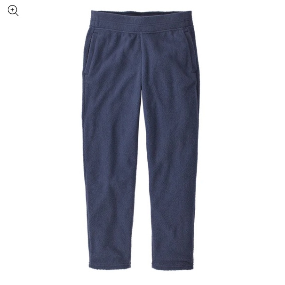 Patagonia Shearling Navy Fleece Jogger Pants size small